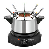 Panela De Fondue Mondial Le Gourmet Aço Inox Fd-02 220v