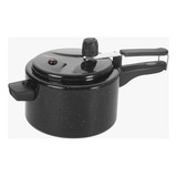 Panela De Pressão De Cozimento 2,5 Litros Pequena Fort Lar Cor Preto