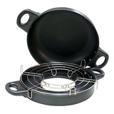 Panela Home Grill Redondo Camping Pesca Acampamento Frequência N/a N/a
