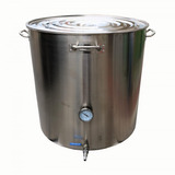 Panela Inox 390 Litros + Válvula + Termômetro