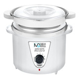 Panela Para Depilação Termocera 900g Com Refil Todo Branco 110v/220v