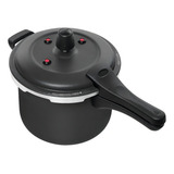 Panela Pressão Patolux 5,0l Fecho Externo Antiad - Preto