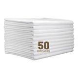 Pano De Prato Liso Branco O Legítimo Kit 50 Pronta