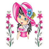 Pano Para Fazer Saia Crochê Boneca Artesã C/ Glitter - 5 Un.