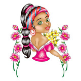 Pano Para Fazer Saia Crochê Boneca Artesã Glitter Kit C/10