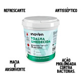 Pano Toalha Umedecido Álcool 73º Inoven 150 Unidades