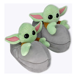 Pantufa Baby Yoda 3d - Starwars Disney - Envio Imediato