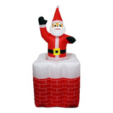 Papai Noel Chamine Natal Sobe Desce Natalino Inflavel Festa