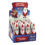 Papai Noel Chocolate Ao Leite 34g C/ 16 Un C/ 10cm De Altura