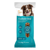 Papaya Pets Petisco Cuidado Oral Cães Adultos Porte Médio 70g