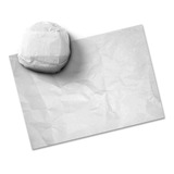 Papel Acoplado Branco Liso C/ Película Anti Gordura 400 Und Sem Nome
