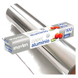 Papel Aluminio Rolo 30cm X 100m Forno Freezer Profissional