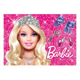 Papel De Arroz Para Bolo De Aniversário Barbie - Mod 2