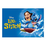 Papel De Arroz Para Bolo Lilo & Stitch - Mod 10