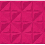 Papel De Parede Adesivo P/ Quarto Geométrico Rosa Pink 10m