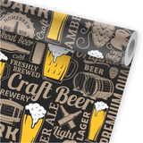 Papel De Parede Bar Pub Beer Copo Cerveja Chopp Bebida A622