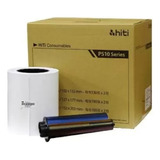 Papel E Ribbon Impressora Hiti P510 K 330 Fotos 10x15