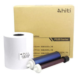 Papel E Ribbon Impressora Hiti P520 S 500 Fotos 10x15