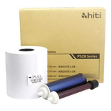 Papel E Ribbon Impressora Hiti P520s E P520l 500 Fotos 10x15