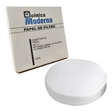 Papel Filtro Quantitativo 18,5cm Faixa Preta/bran 100 Folhas
