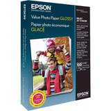 Papel Fotográfico Epson Value Brilhante 10x15 100 - Folhas