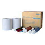 Papel Hiti P520 10x15 - Cx C/ 2 Rolos + 2 Ribons