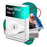 Papel Offset 150g Premium 250 Folhas A4 Branco Sulfite
