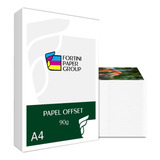 Papel Offset 90g 250 Folhas A4 Branco Fortini Paper Premium