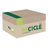 Papel Sulfite A4 Reciclado Jandaia Recicle 2500 Folhas