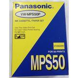Papel Tinta Cassete Panasonic Vw - Mps50p Standard 50 Prints