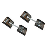 Par 2 Conjunto Trava Porta Baú Frigorifico Universal H 120mm