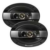 Par 6x9 Pioneer 840w Auto Falantes Ts-6990br 300w Rms 4 Ohms Cor Preto