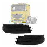 Par Acabamento Spoiler Do Parachoque - Mercedes New Actros