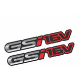 Par Adesivo Chevrolet Corsa Gsi 16v Resinado Crgsi02 Ck Fkc
