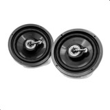 Par Alto Falante Triaxial Bravox 6 Tr6u 120w Rms 240w Pmpo Cor Preto