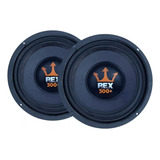 Par Alto Falante Woofer Magnum Trio 6 Pol 300w Rms 4/8 Ohms
