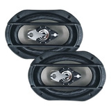 Par Alto Falantes Leson 6x9 Pol Quadriaxial Tampão Ls69 200w