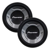 Par Alto Falantes Pioneer 12 Pol Ts-w3060b 350w 4 Ohms Sub