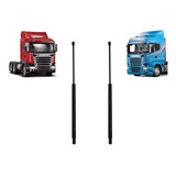 Par Amortecedor Mola Gás Grade Scania Serie 5 Serie 6 Pgr