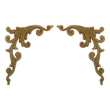 Par Arabesco Italiano Modelável Acantus P/ Espelhos Decor