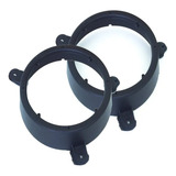 Par Aro Adaptador Alto Falante Gol G2 G3 G4 - 4 Portas Diant Cor Preto