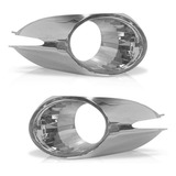 Par Aro Copo Moldura Cromada Farol Milha Novo Palio Siena G4
