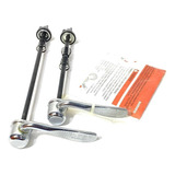 Par Blocagem De Roda Shimano Original Aço Cromado 9mm 