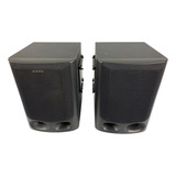 Par Caixas De Som Sony Ss-h10 6 Ohms 40 Watts