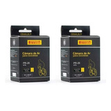 Par Câmara Ar Pirelli Bike Aro 26 Válvula Presta 48mm Mtb