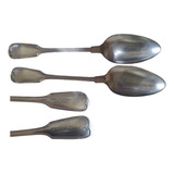 Par Colheres Antigas Casa Crystal Curityba 18 Cm Coleção 