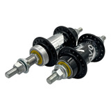 Par Cubo Bike Rolamentado 36furos Compatível Com V-brake Nek