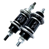 Par Cubo Roletado 36f Scorpion Alumínio P/bike Mtb Completo Cor Preto