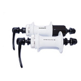 Par Cubo Shimano Disc Acera Alivio Fh-rm66 32f Centerlock Cor Branco