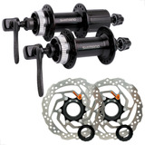 Par Cubo Shimano Qc300 36f K7 Hg + Disco Rt10 160mm = Tx505